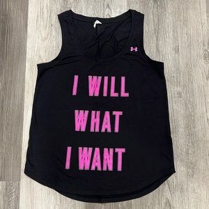 Under Armour tank top, size M